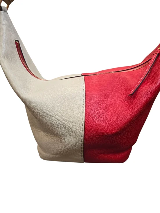 Tory Burch McGraw Color Block Soft Hobo Bag - Picture 4 of 12